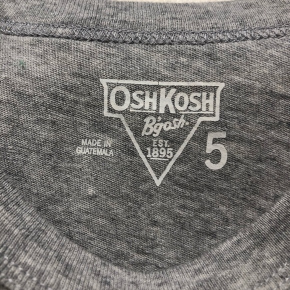 NWT ~ Oshkosh long sleeve kids shirt - Picture 2 of 7